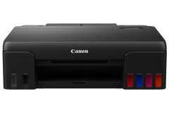 Canon PIXMA G550 printer, front view, black body