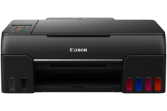 Canon PIXMA G650 printer, front view.