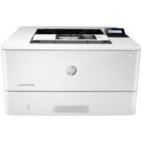 HP LaserJet Pro M304a printer, front view.