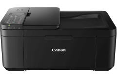 Canon PIXMA TR4660 printer, front view.