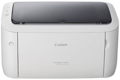 Canon ImageClass LBP6030W printer, front view.