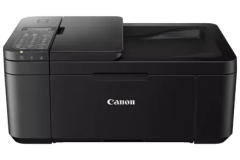 Canon PIXMA TR4650 printer, front view.