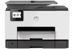 HP OfficeJet Pro 9020 printer, front view.