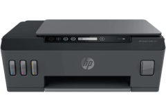 HP Smart Tank 500 printer, front view.