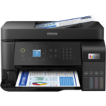 Epson EcoTank ET-4810 printer, front view, paper tray open.