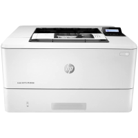 HP LaserJet Pro 4004dn printer, front view.
