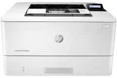 HP LaserJet Pro 4004dw printer, front view.