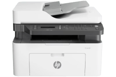 HP Laser MFP 1188fnw printer, front view.