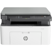 HP Laser MFP 1188w printer, front view.