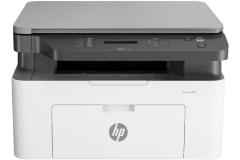 HP Laser MFP 1188w printer, front view.