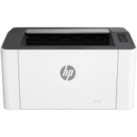 HP Laser SFP 1008a printer, front view.