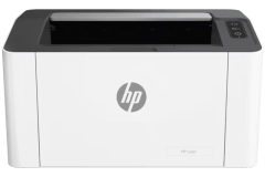 HP Laser SFP 1008w printer, front view.