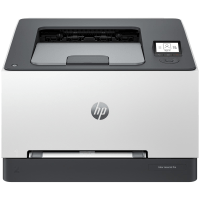 HP Color Laserjet Pro 3202dw printer, front view.