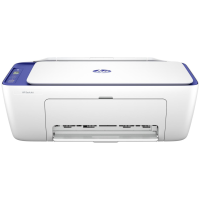 HP DeskJet 2821e printer, front view.