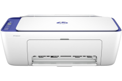 HP DeskJet 2821e printer, front view.