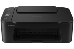 Canon PIXMA TS3750i printer, front view.