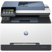 HP LaserJet Pro MFP 3302sdw printer, front view.