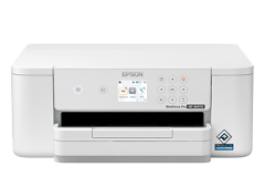 Epson WorkForce Pro WF-M4119 printer, front view.